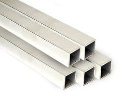 K&S Square Aluminium Tube 305mm (12") Lengths