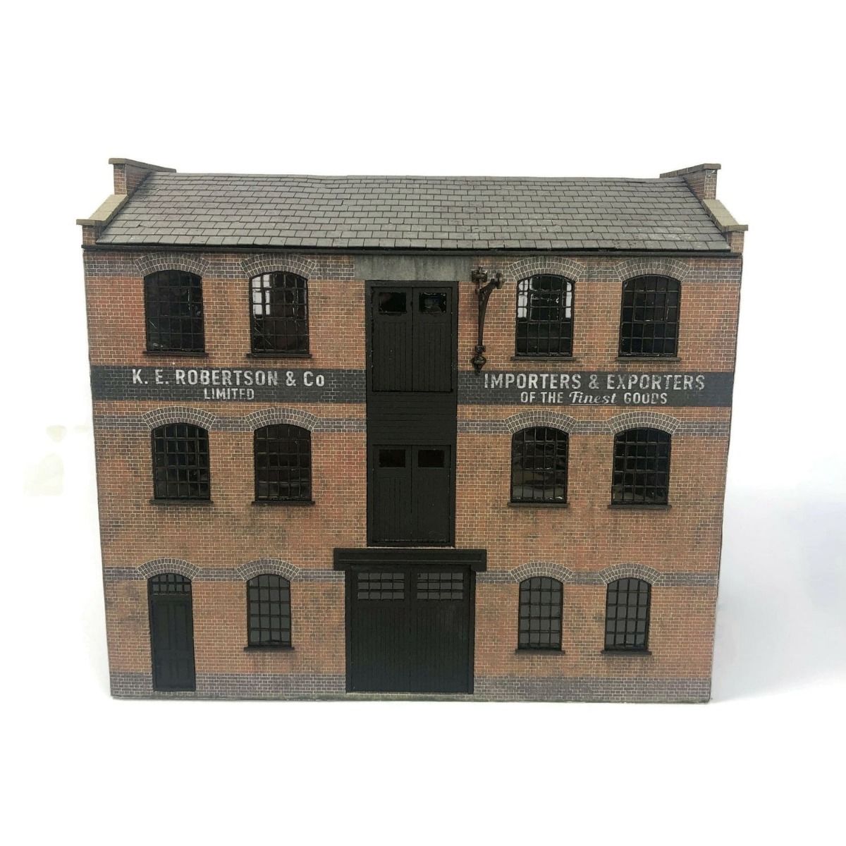 Scale Model Scenery Robertson's Bonded Warehouse OO Gauge