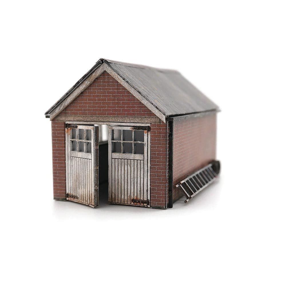 Scale Model Scenery 1960's Domestic Garage OO Gauge