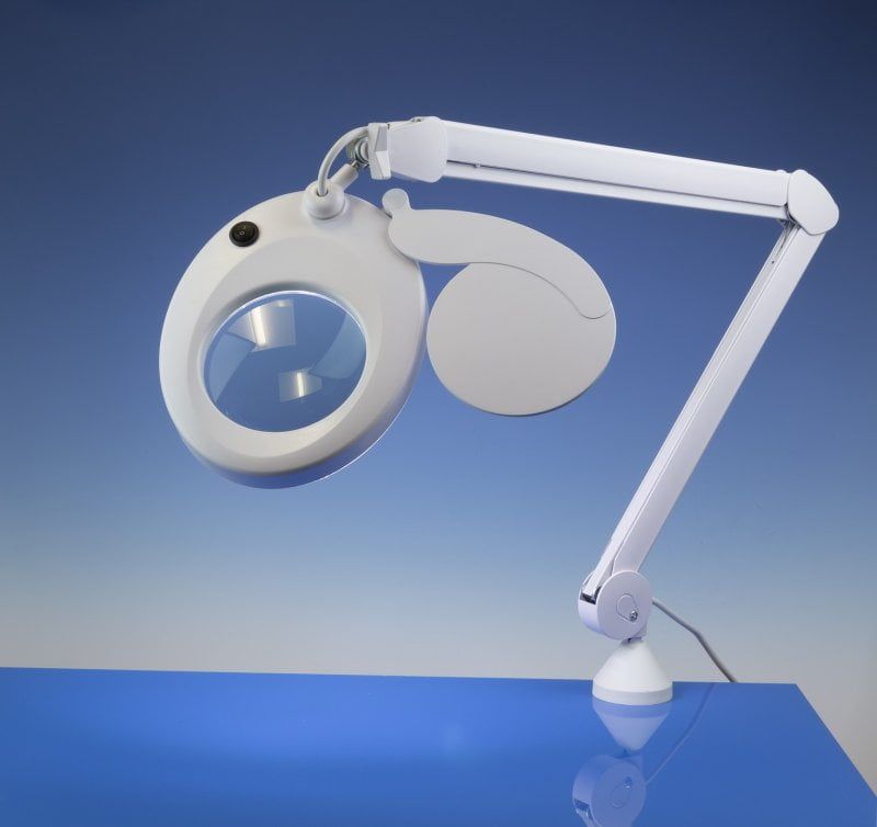 Slim Line LED Magnifier Lamp