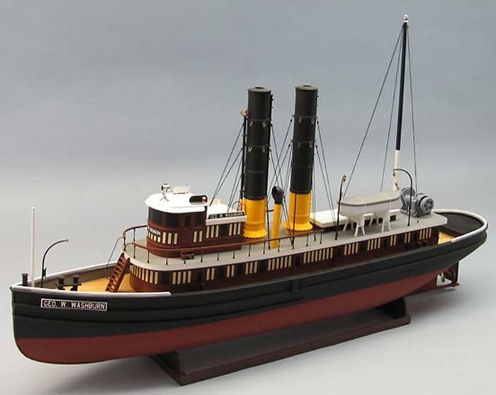 Dumas 1/48 The George W Washburn Model Kit