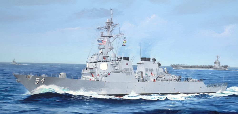 I Love Kit 1/200 Scale USS Curtis Wilbur DDG-54 Guided Missile Destroyer Model Kit