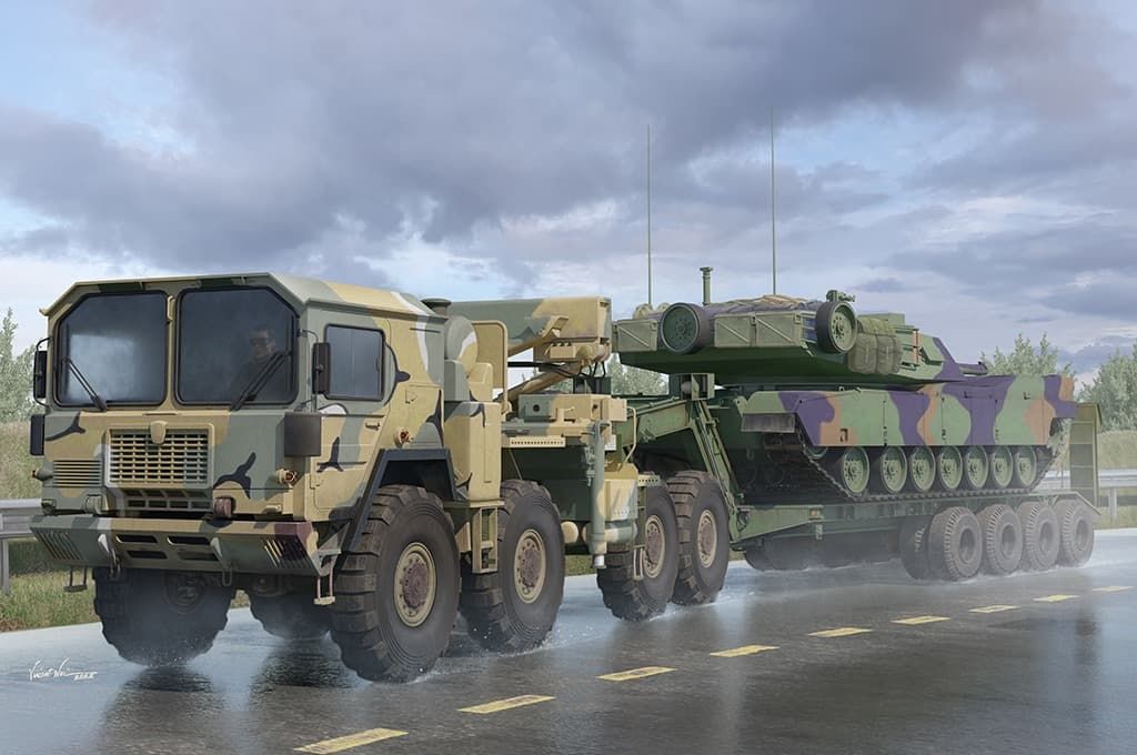 I Love Kit 1/35 Scale M1014 w/ M747 Semi-trailer Model Kit
