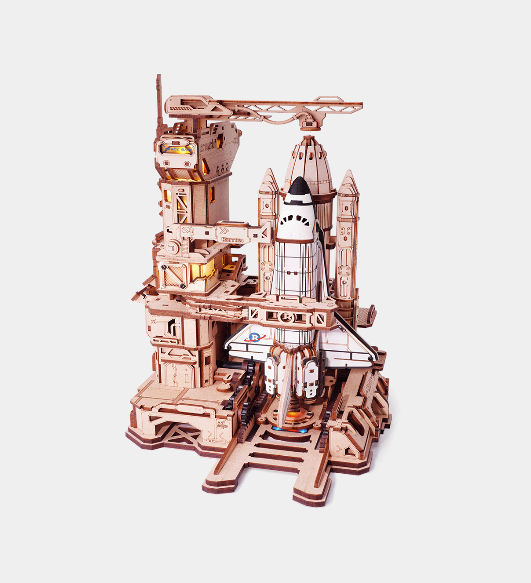 ROKR Space Shuttle Wooden Model Kit