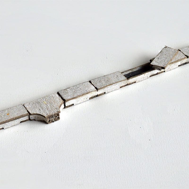 Scale Model Scenery Laser Cut Concrete Lineside Trunking OO Gauge