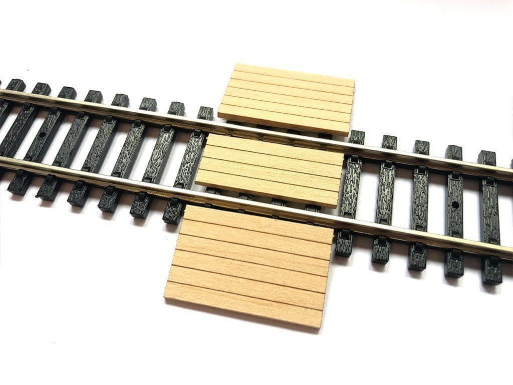 Scale Model Scenery New Timber Barrow Crossing/Foot Crossing Kit OO Gauge