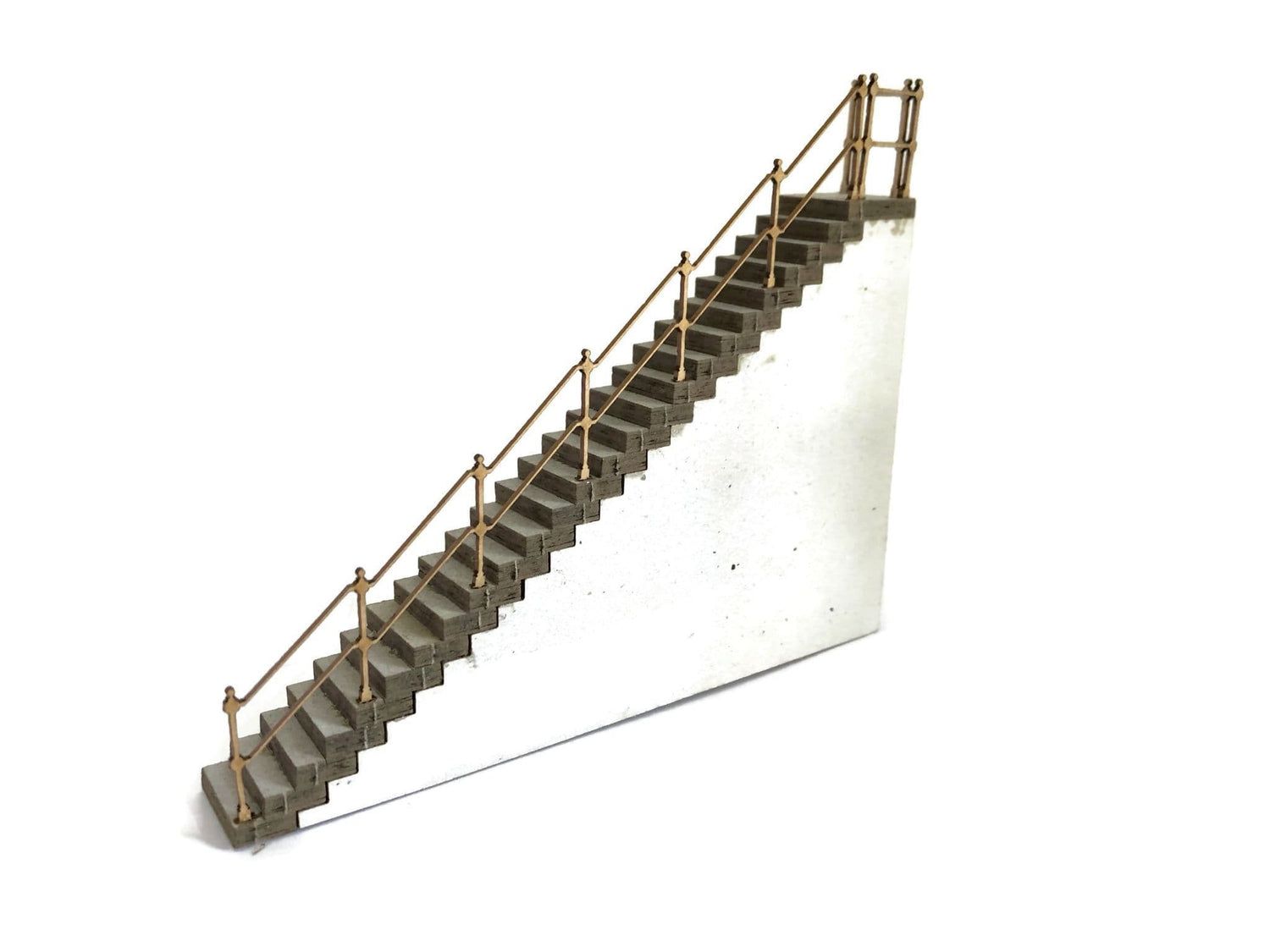 Scale Model Scenery Harbour / Quayside / Station Steps (Pack of 2) OO Gauge