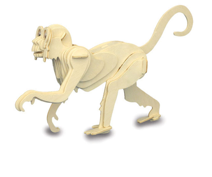 Quay Monkey Wooden Model Kit