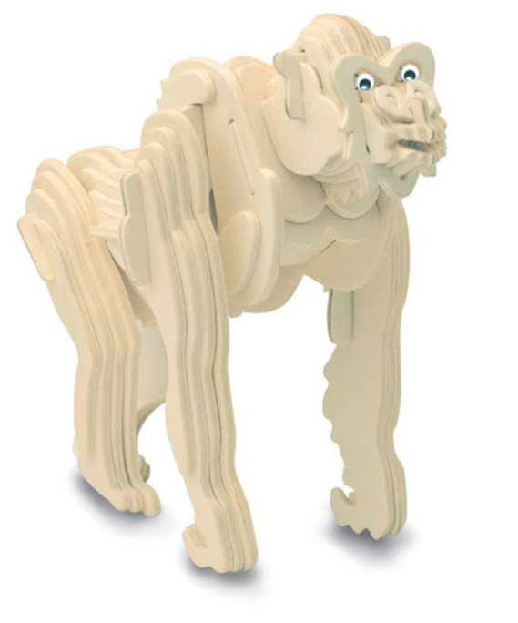 Quay Gorilla Wooden Model Kit