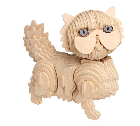 Quay Cat Wooden Model Kit