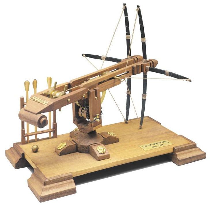 Mantua Models 1/17 Scale 16th Century Scorpion Crossbow Model Kit