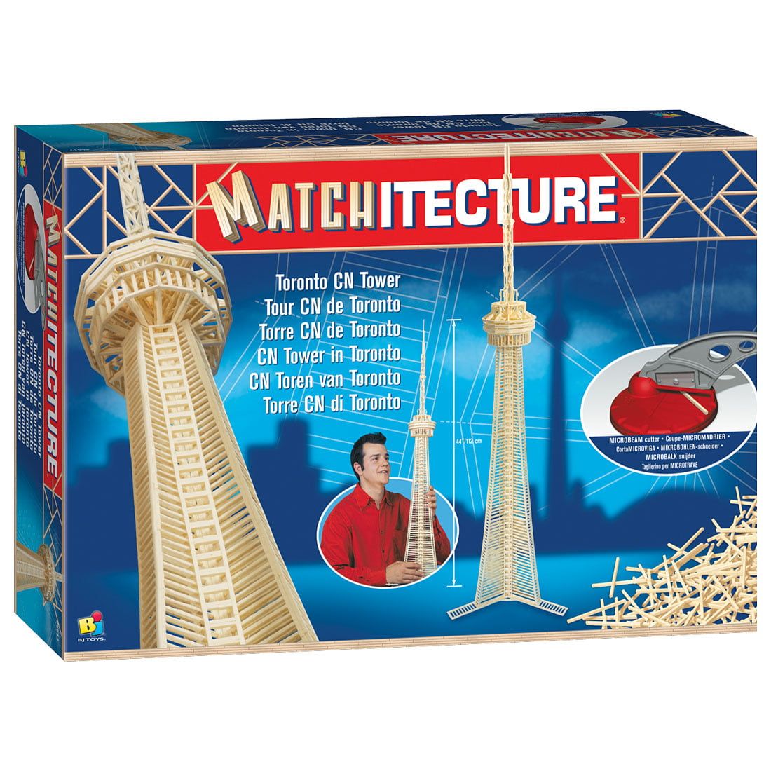 Matchitecture Toronto CN Tower Matchstick Kit