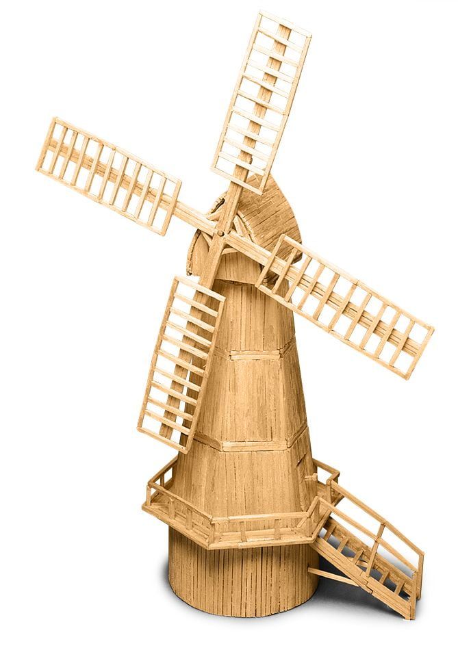 Match Craft Dutch Windmill Matchstick Kit