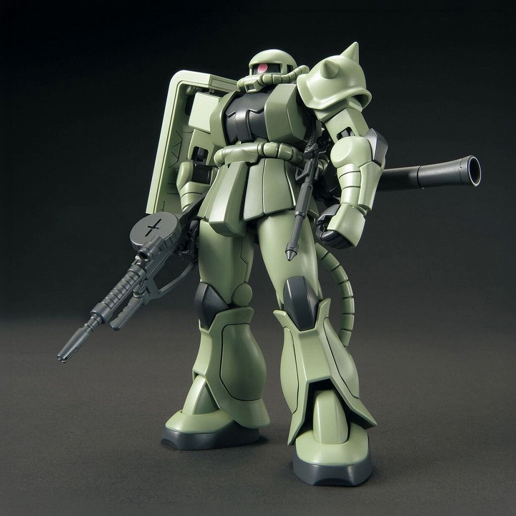 Bandai Namco 1/144 Scale HG MS-06 Zaku II Model Kit
