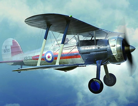 I Love Kit 1/48 Scale Gloster Gladiator MK.I Model Kit