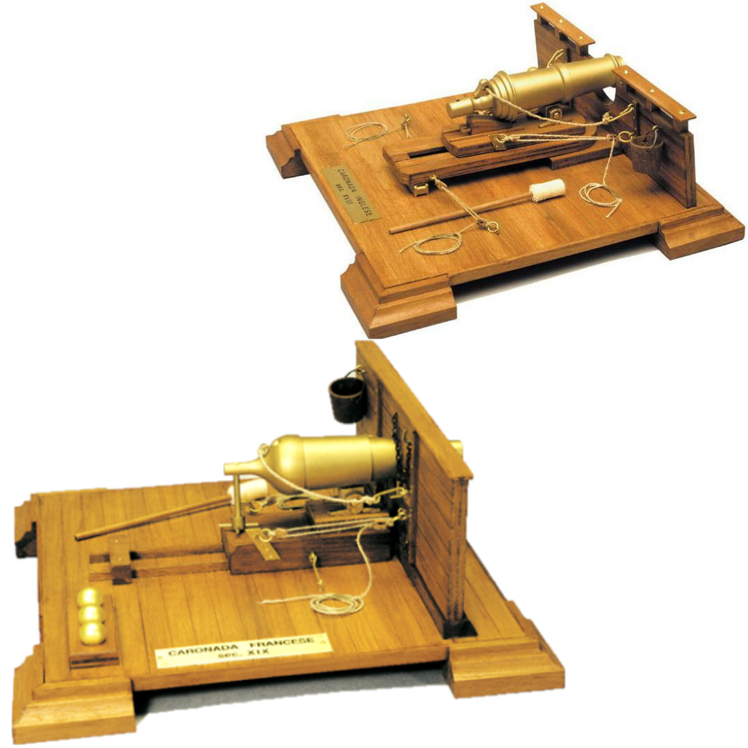 Mantua Models 1/17 Scale Carronade Model Kit Deal