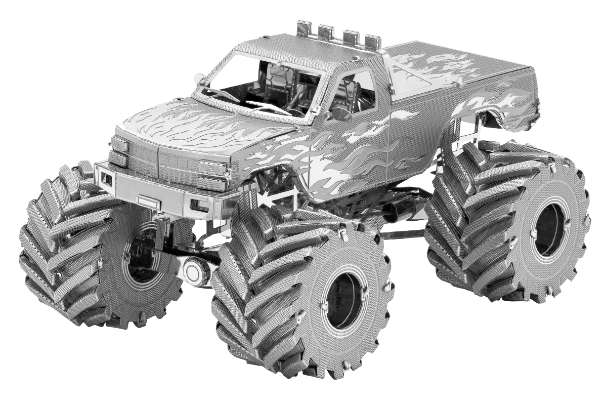 Metal Earth Monster Truck 3D Metal Model Kit