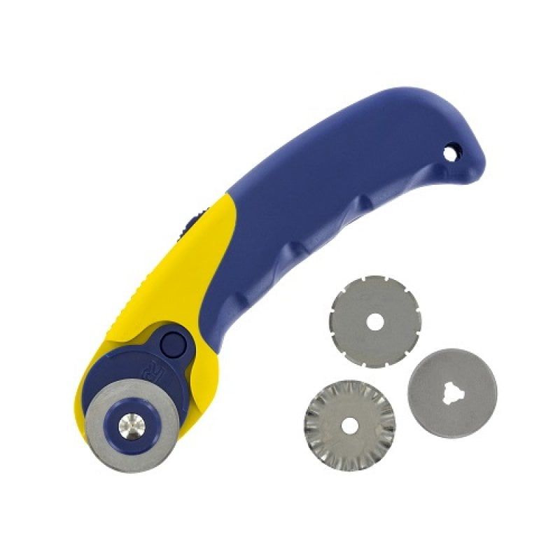 Modelcraft 28mm Rotary Cutter & 3 Blades