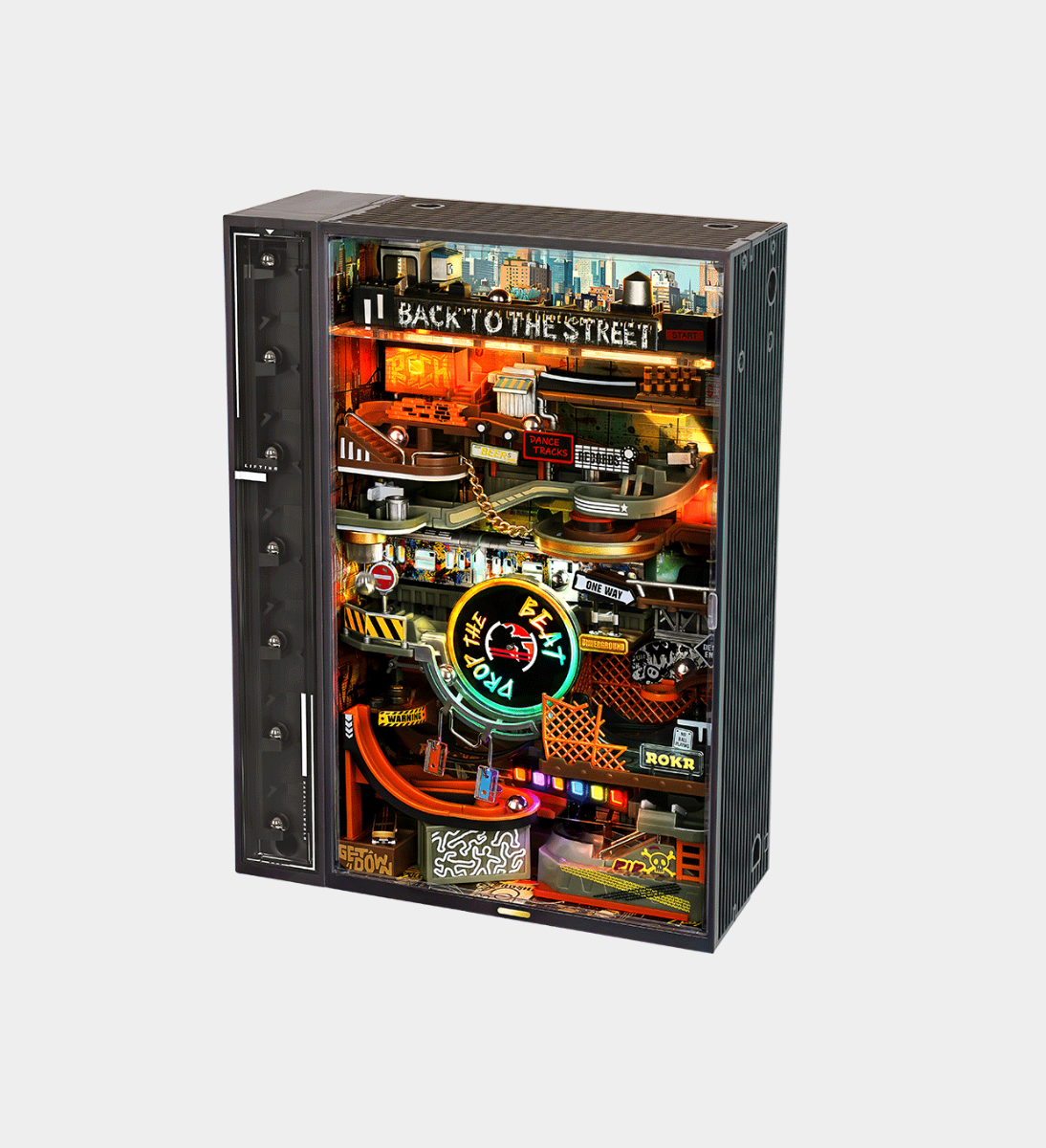 ROKR Hip-Hop Street Marble Run Mechanical 3D Puzzle