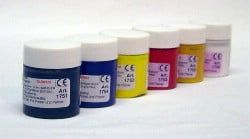 Acrylic Set of 6 Navy Paints