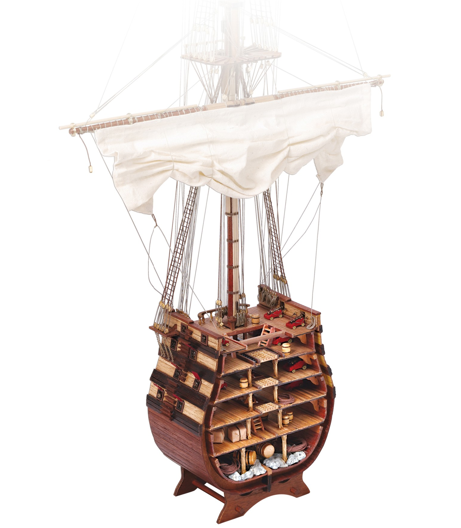 Occre 1/90 Scale Santisima Trinidad Cross Section Model Kit