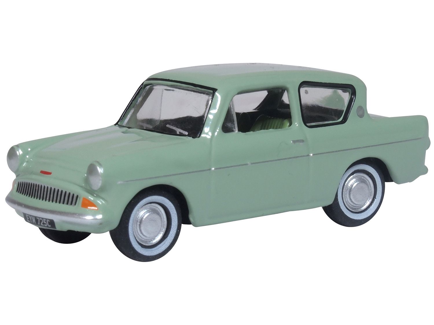 Oxford Diecast 1/76 Scale Ford Anglia Spruce Green Die Cast Model 