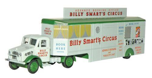 Oxford Diecast 1/76 Scale Bedford OX Booking Office Billy Smarts Die Cast Model