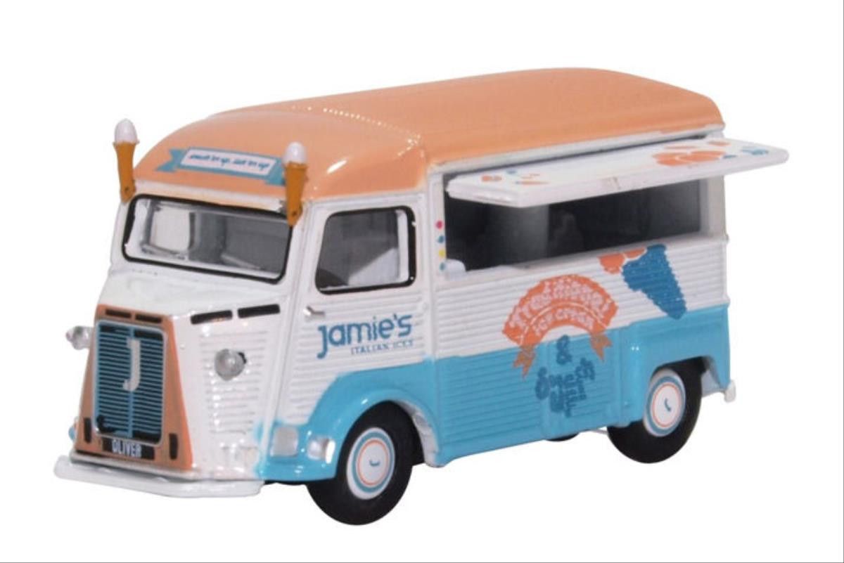 Oxford Diecast 1/76 Scale Citroen H Catering Van Die Cast Model 