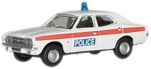 Oxford Diecast 1/76 Scale Police Ford Cortina MkIII Die Cast Model 