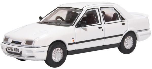 Oxford Diecast 1/76 Scale Ford Sierra Sapphire Diamond White Die Cast Model 