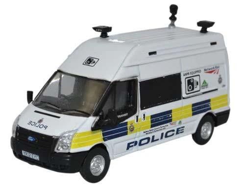 Oxford Diecast 1/76 Scale Ford Transit 2006 LWB High Network Rail Speed Camera Die Cast Model 