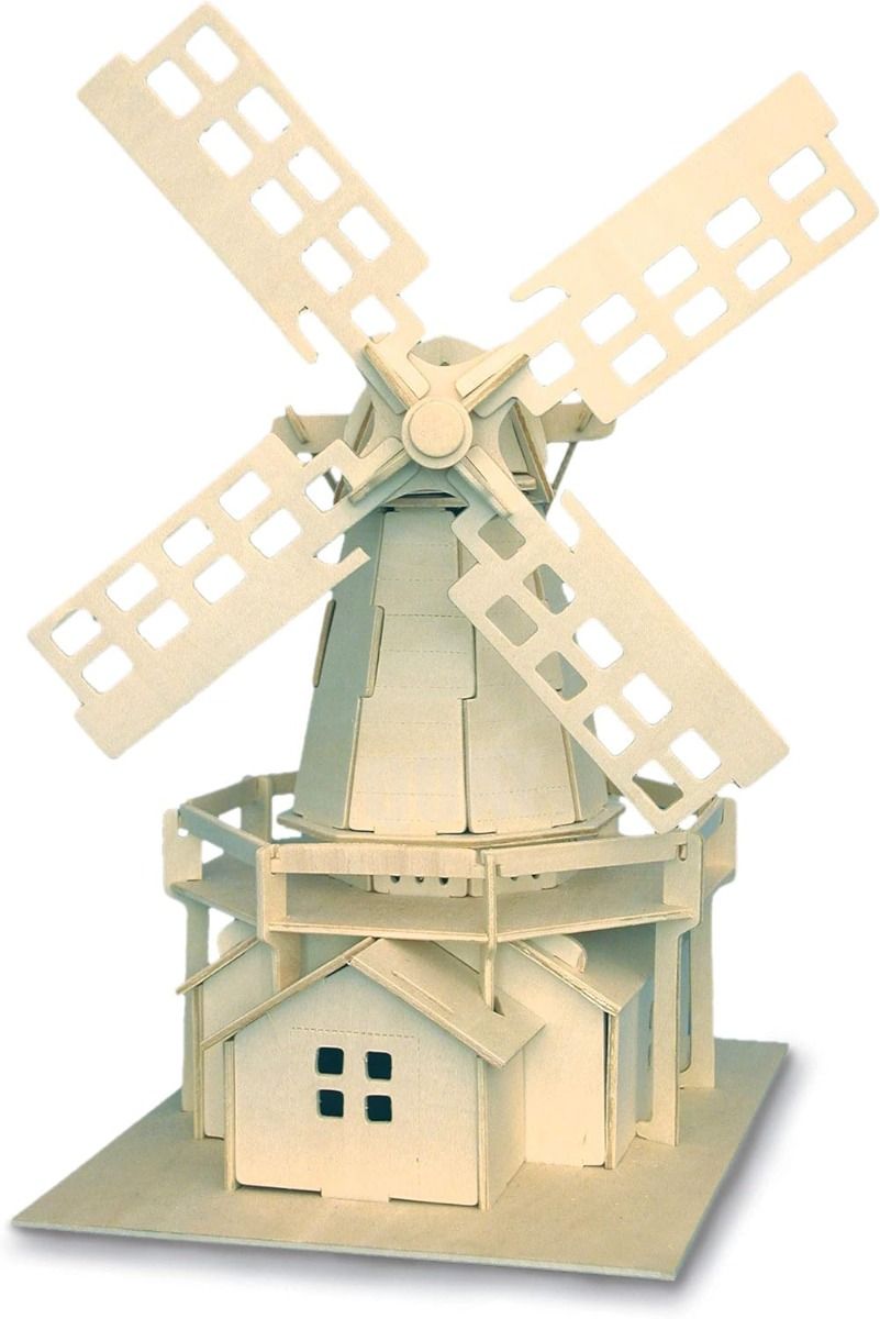 Quay Windmill Wooden Model Kit