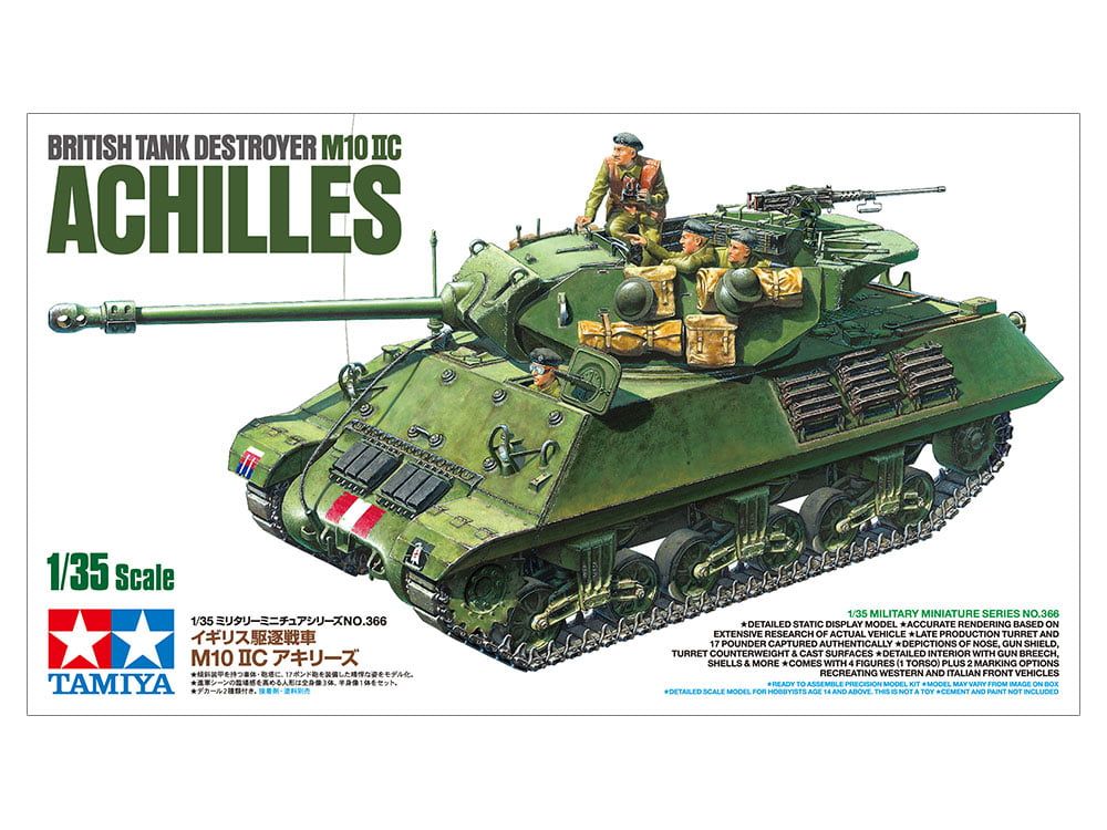 Tamiya 1/35 Scale British Achilles Tank Model Kit