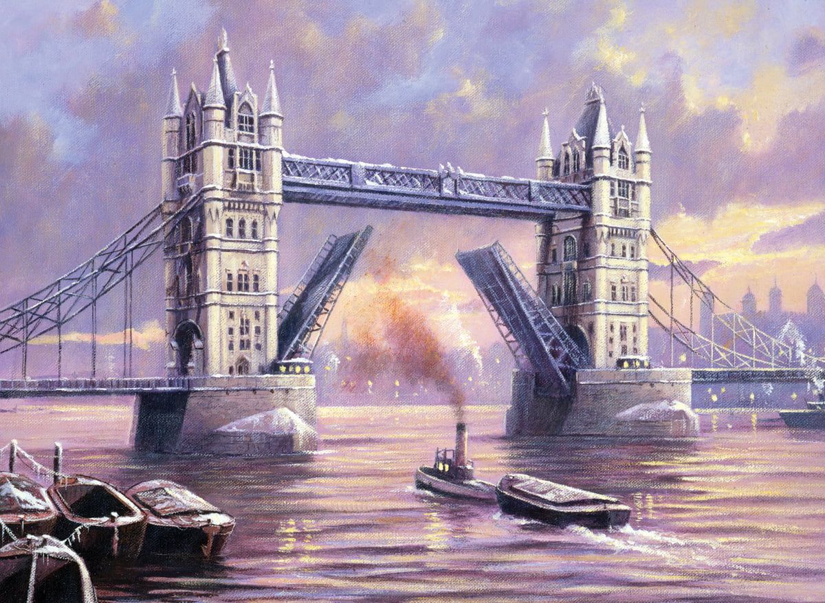 Painting By Numbers London Tower Bridge