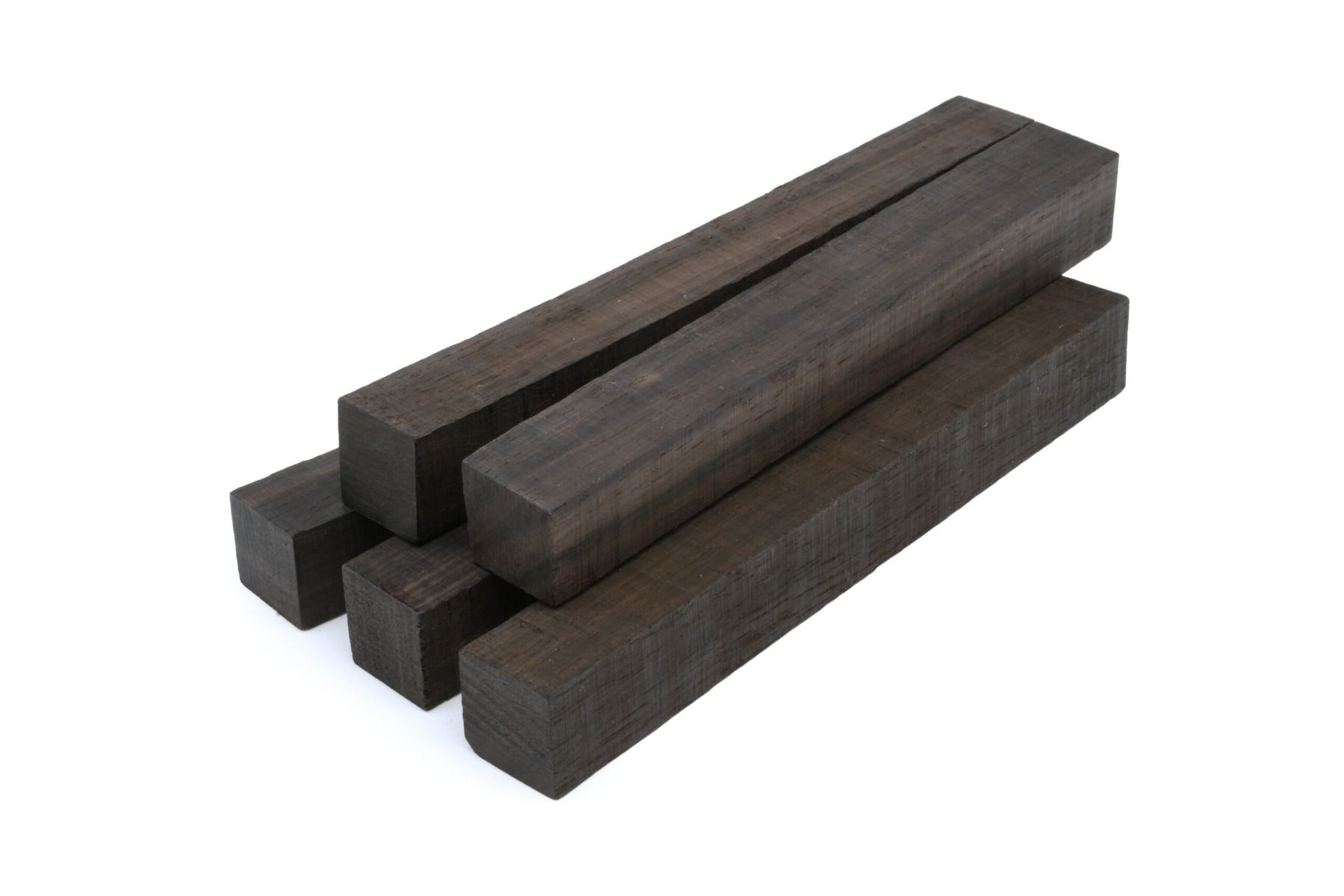 Rotur Asian Striped Ebony Pen Blanks - Pack of 5