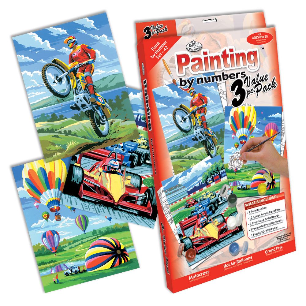 Painting By Numbers Outdoor Set