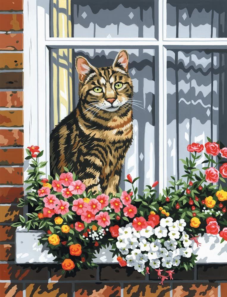 Canvas Cat Painting Kit