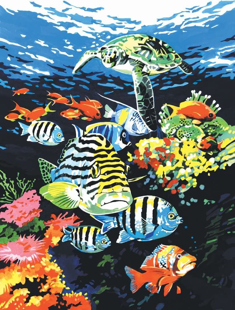 Canvas Ocean Painting Kit