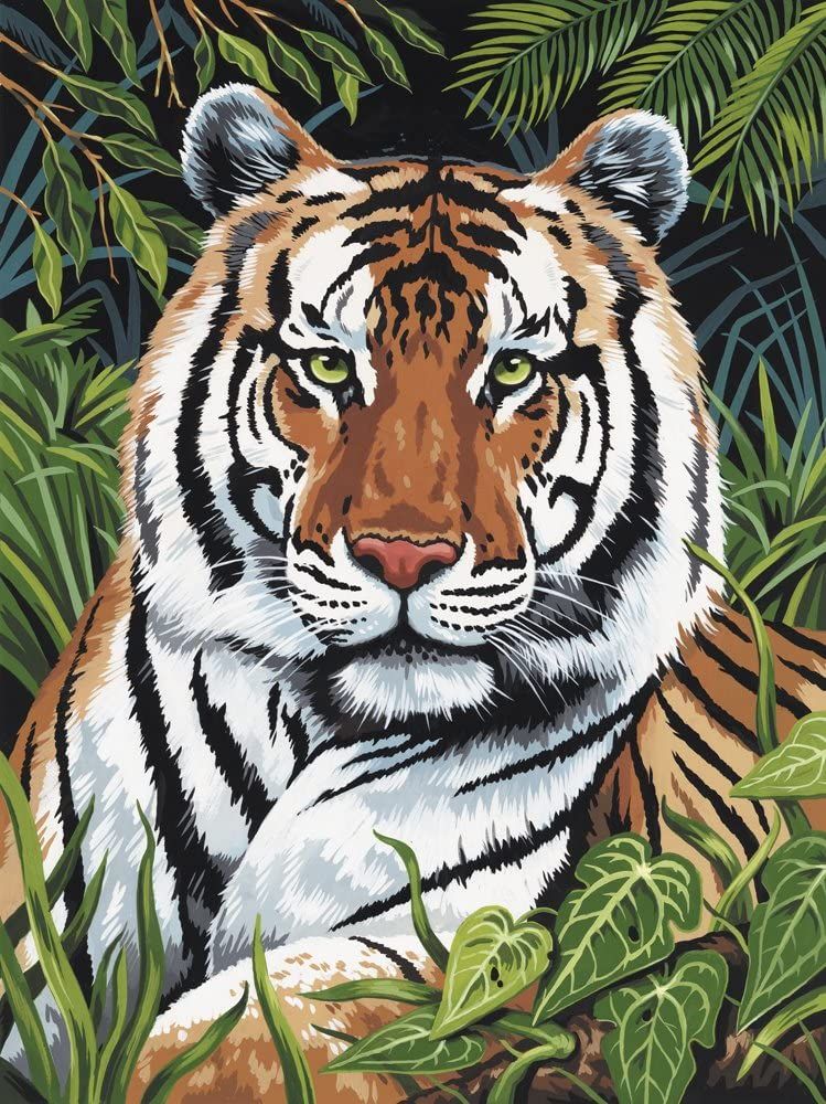 Canvas Tiger Painting Kit