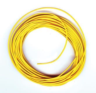 Peco Electrical Wire Yellow 3 amp 16 strand