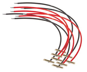 Peco Power Feed Joiners For C100 C124 Rail (4 pairs)