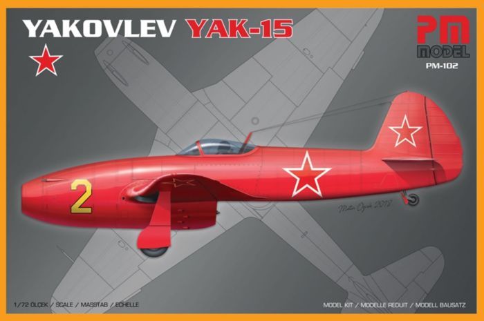 PM Models 1/72 Scale Yakolev YAK-15 Model Kit