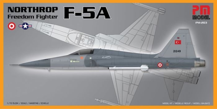 PM Models 1/72 Scale Northrop F-5A Freedom Fighter Model Kit