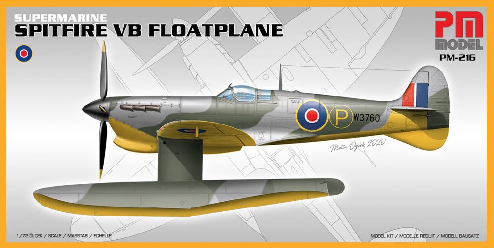 PM Models 1/72 Scale Supermarine Spitfire Floatplane Model Kit