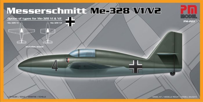 PM Models 1/72 Scale Messerschmitt Me-328 V1/V2 Model Kit
