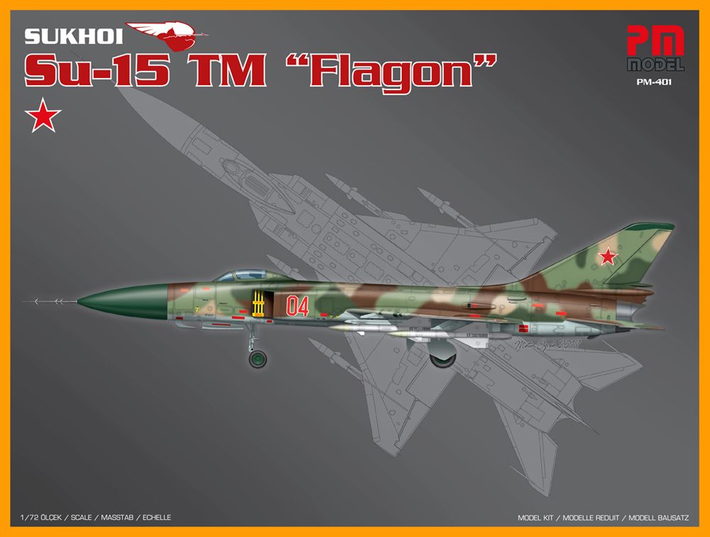 PM Models 1/72 Scale Sukhoi Su-15TM Flagon Model Kit