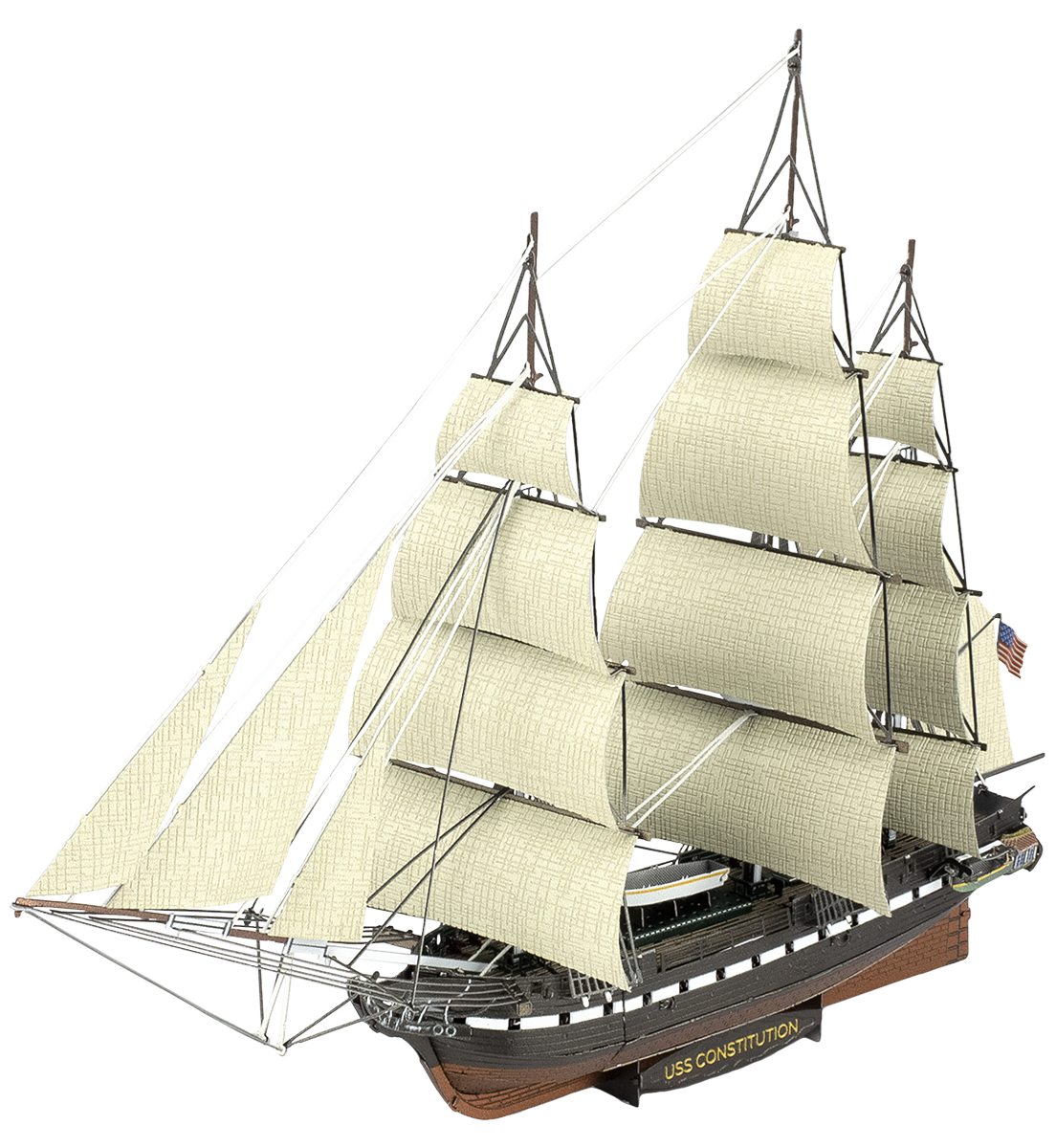 Metal Earth USS Constitution 3D Metal Model Kit