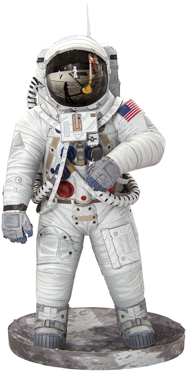 Metal Earth Apollo 11 Astronaut 3D Metal Model Kit