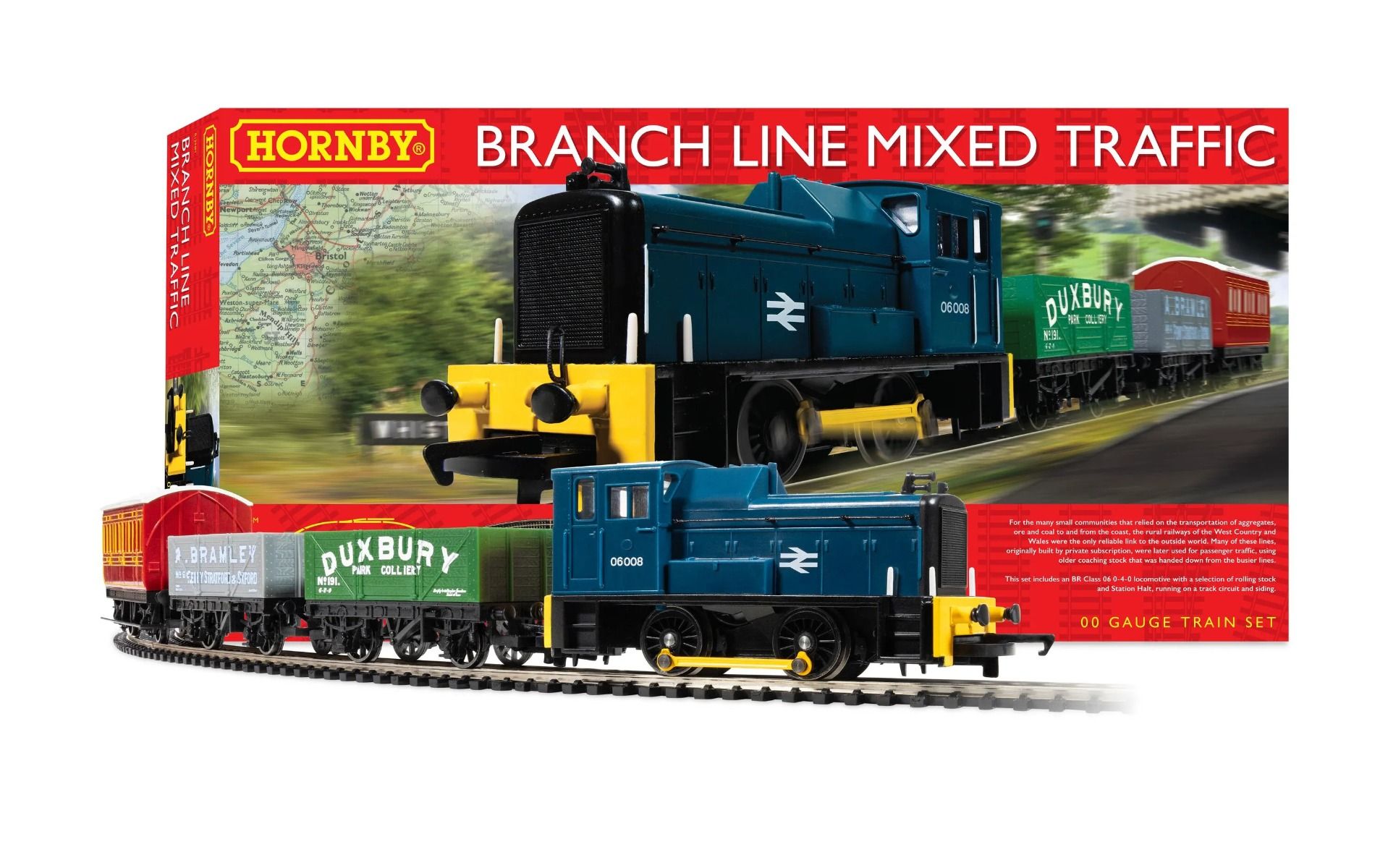 Hornby Branch Line Mixed Traffic Train Set OO Gauge