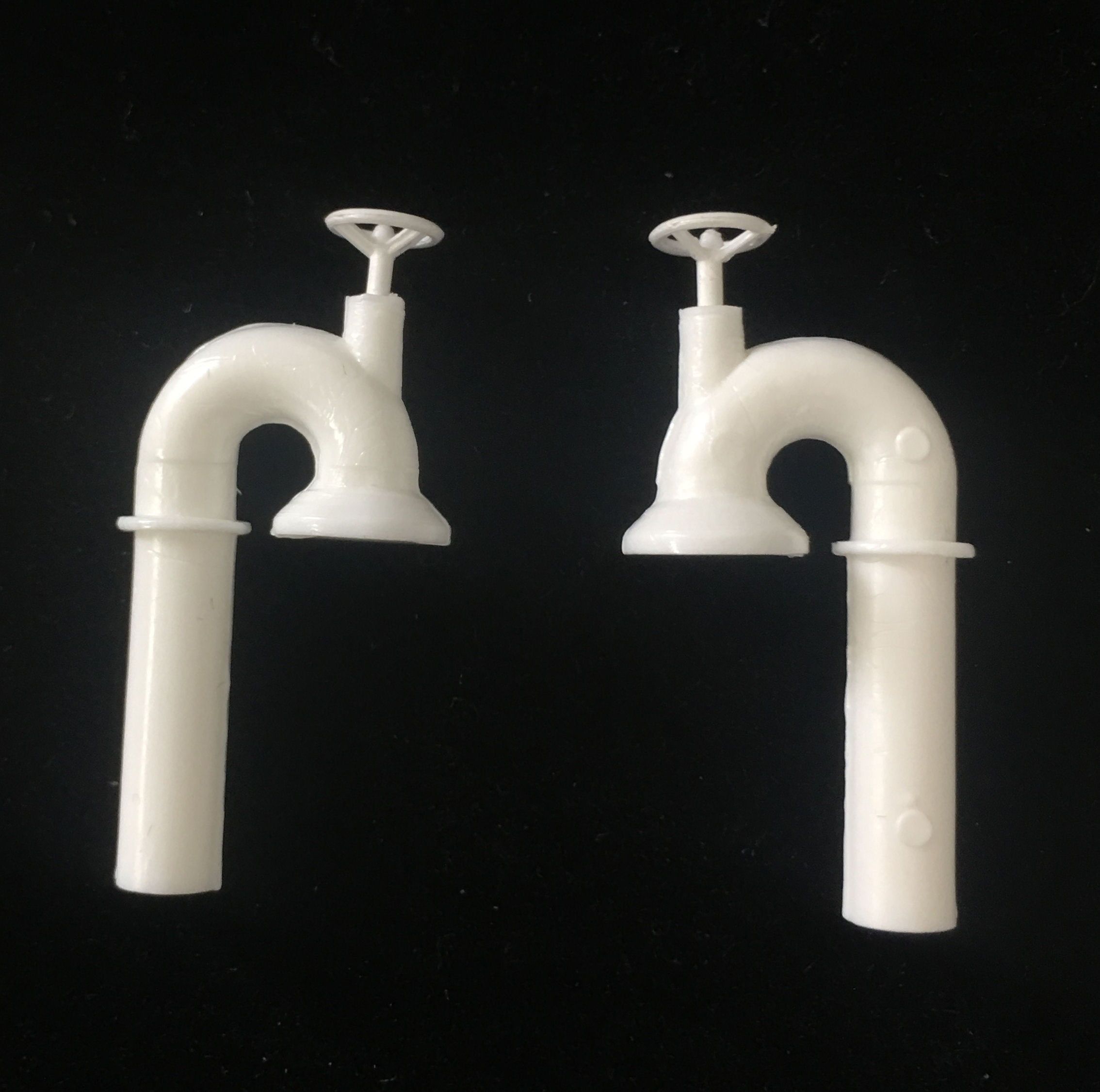 2 X Swan Neck Ventilators